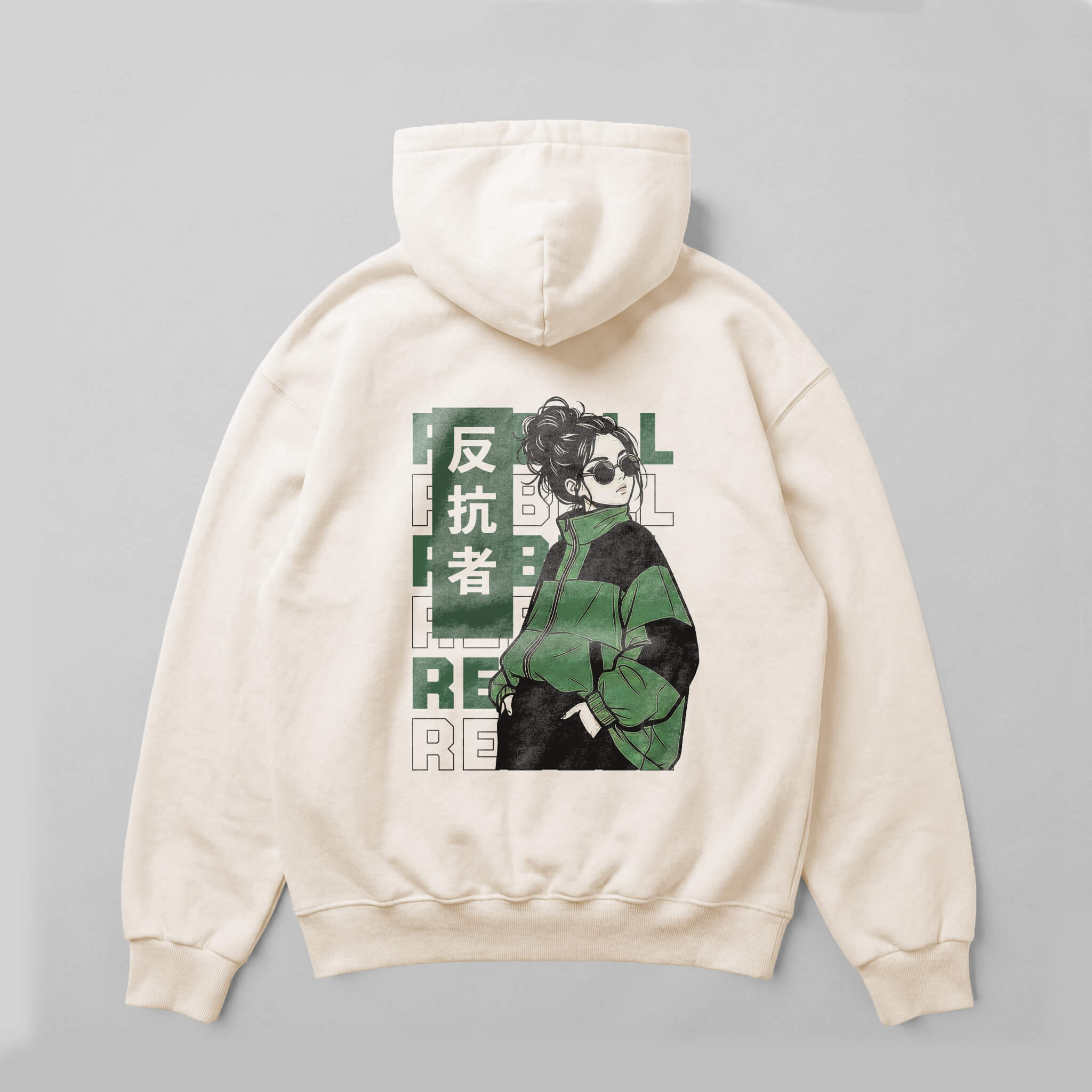 Green Rebell - Oversized Hoodie