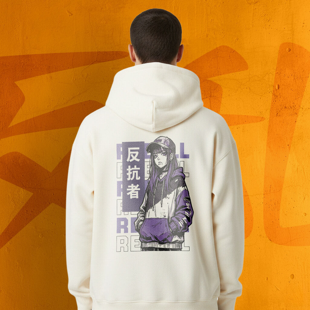 Purple Rebell - Oversized Hoodie