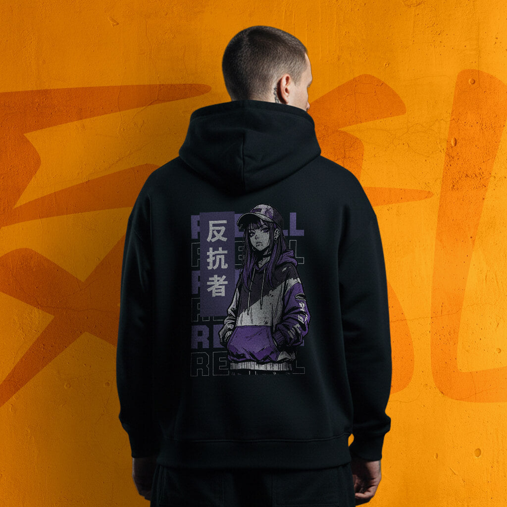 Purple Rebell - Oversized Hoodie