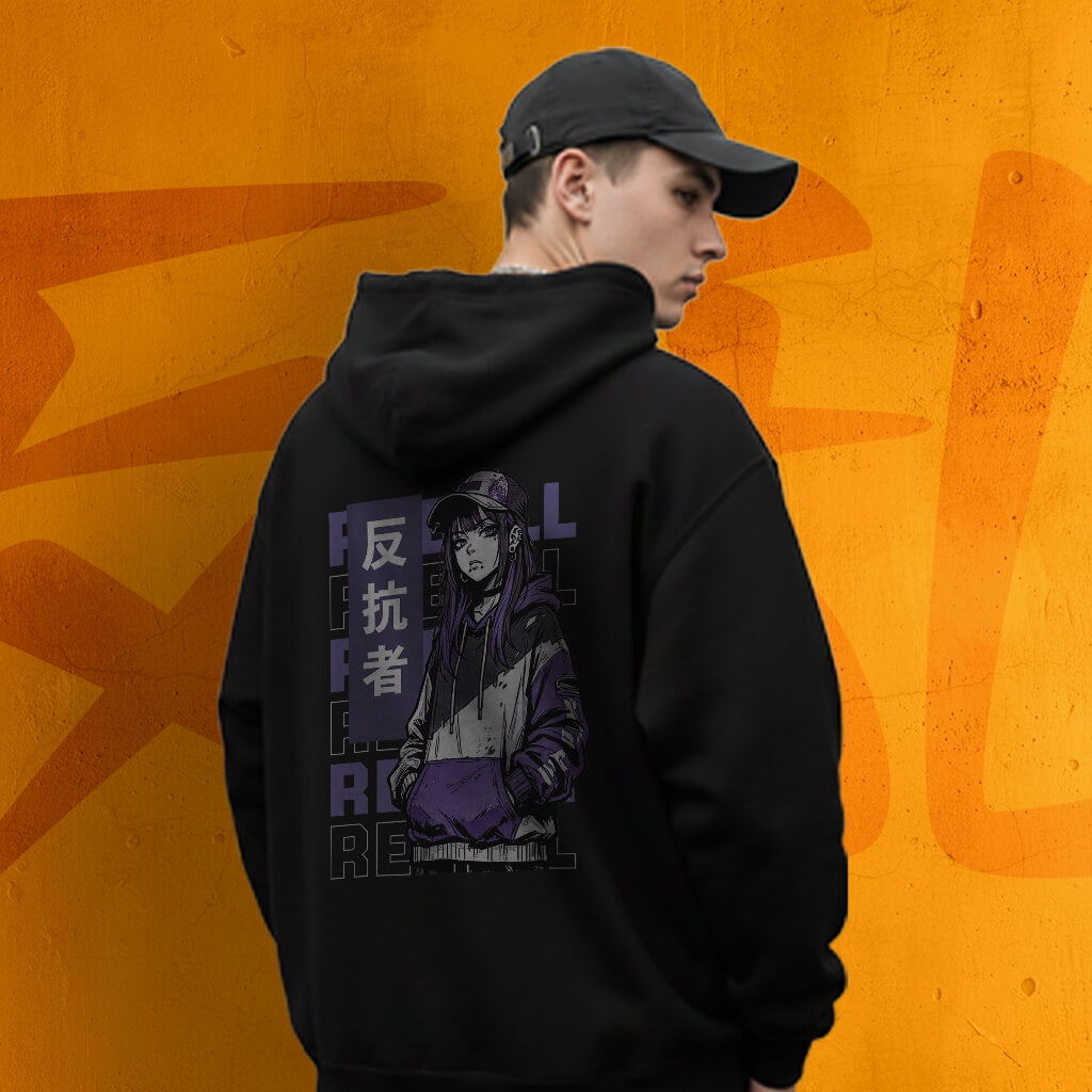 Purple Rebell - Oversized Hoodie
