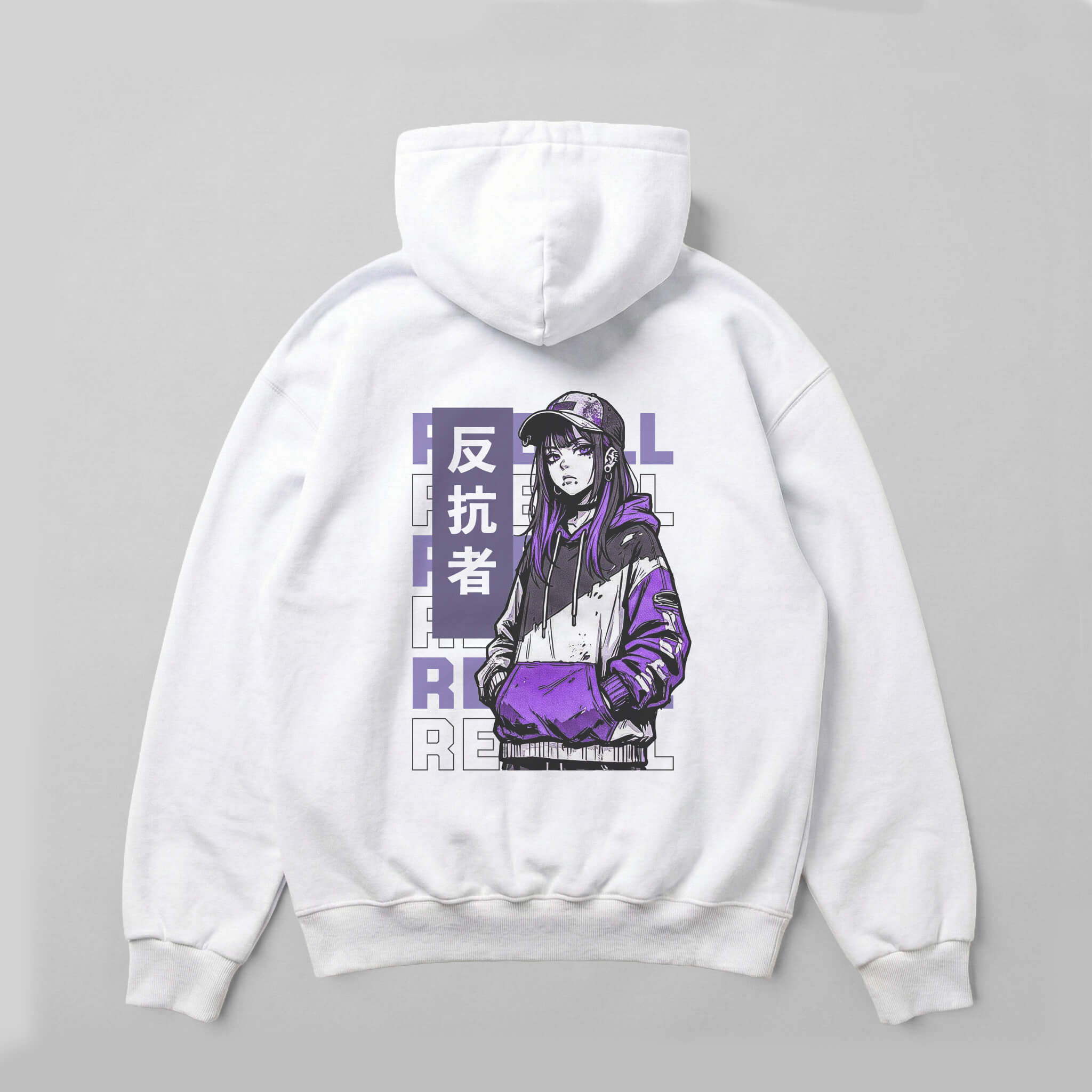 Purple Rebell - Oversized Hoodie