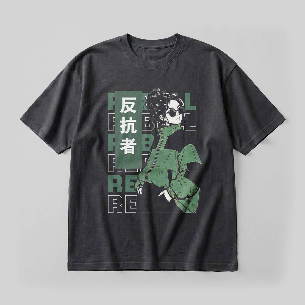Green Rebell - Oversized Heavy Tee
