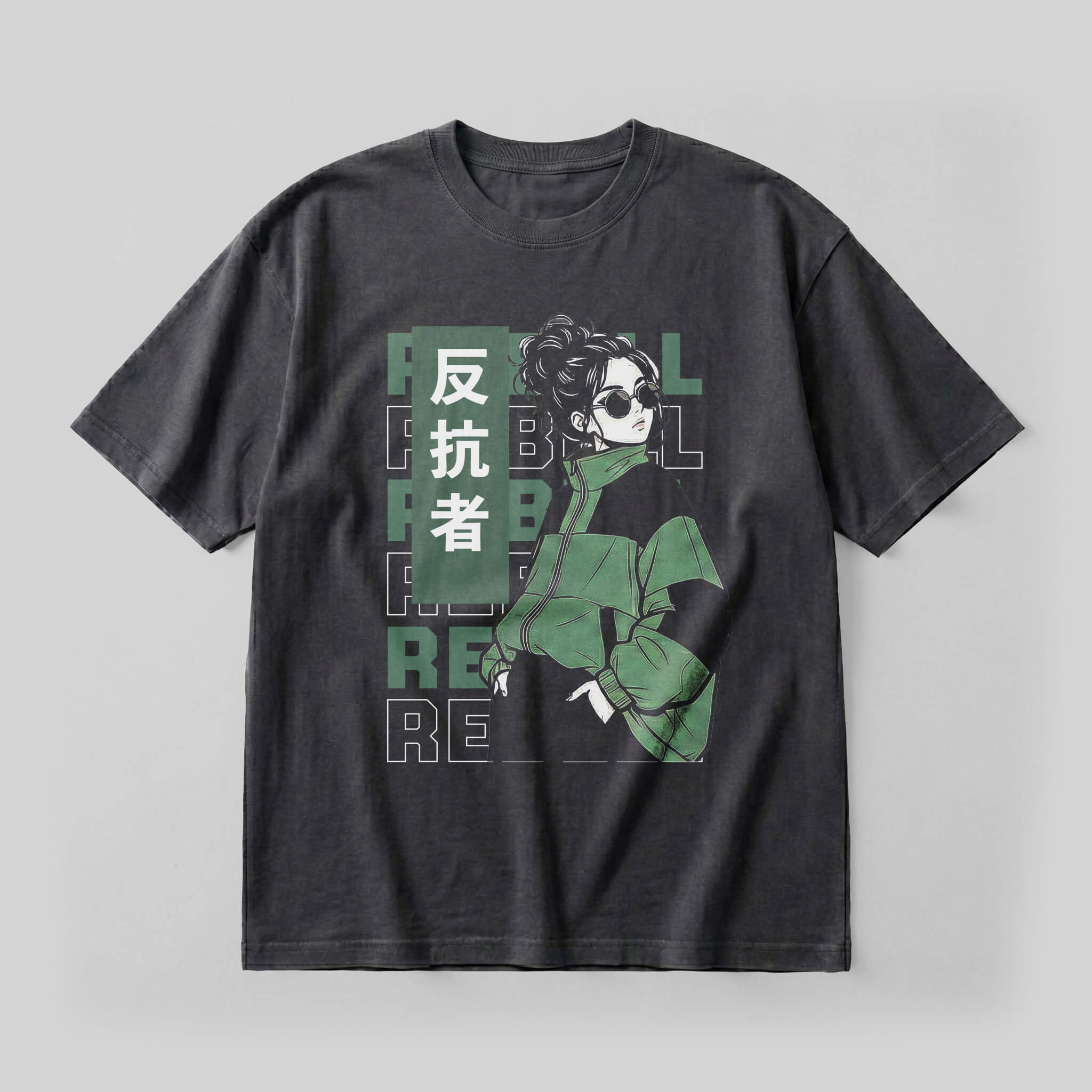 Green Rebell - Oversized Heavy Tee