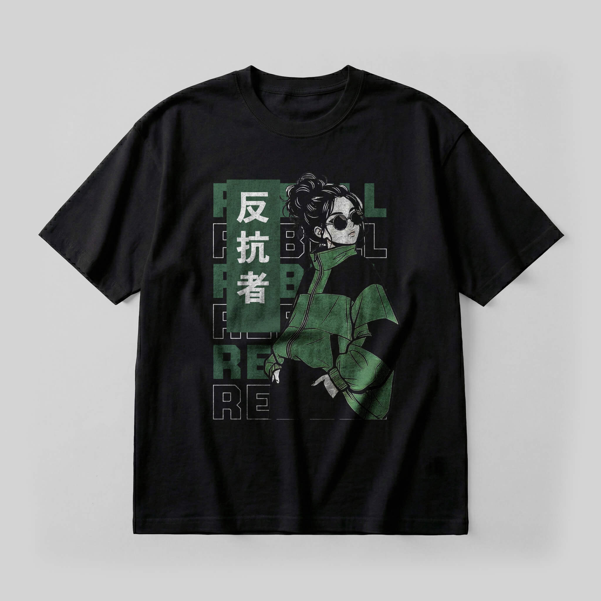 Green Rebell - Oversized Heavy Tee