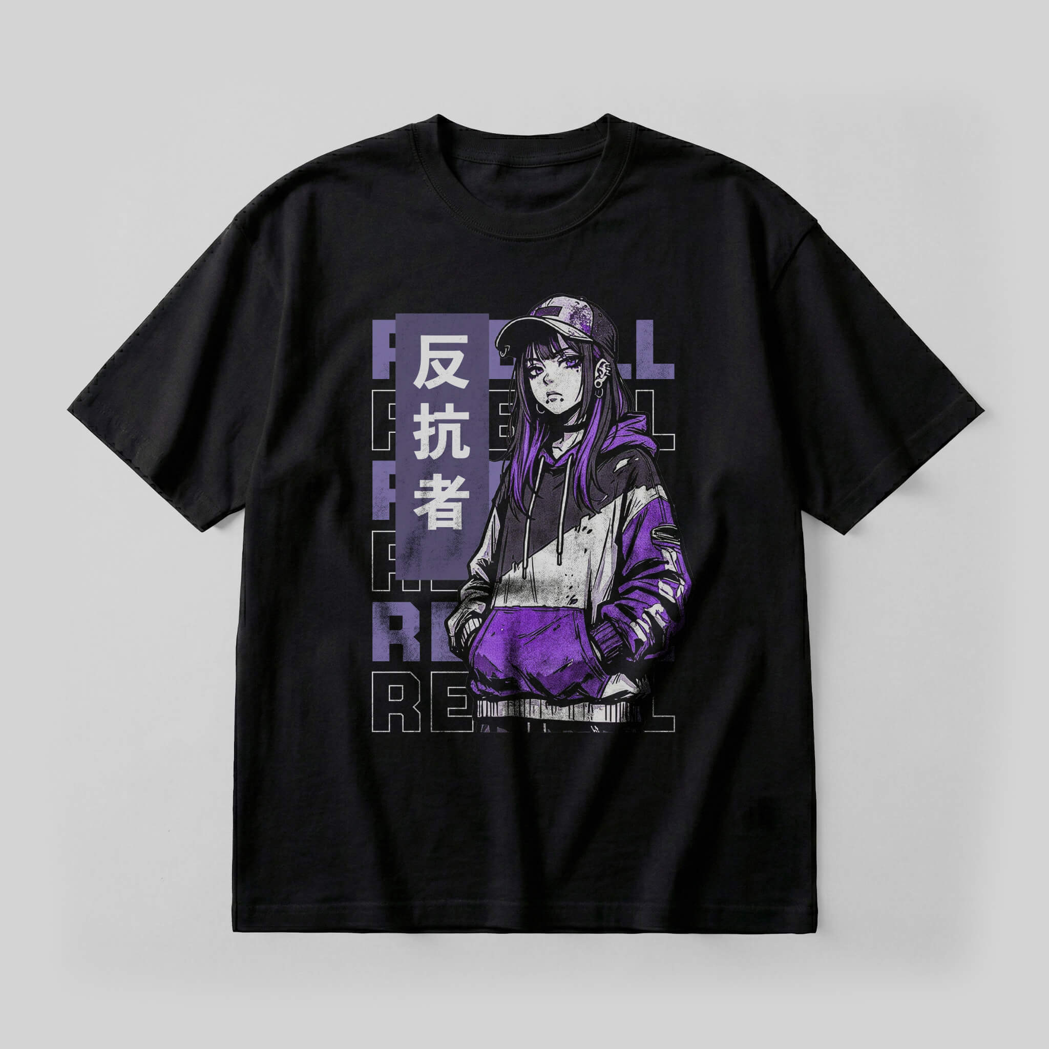 Purple Rebell - Oversized Heavy Tee