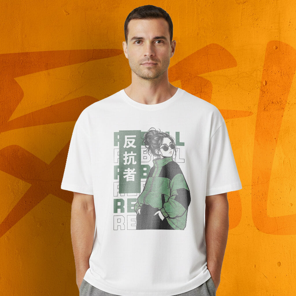Green Rebell - Oversized Heavy Tee