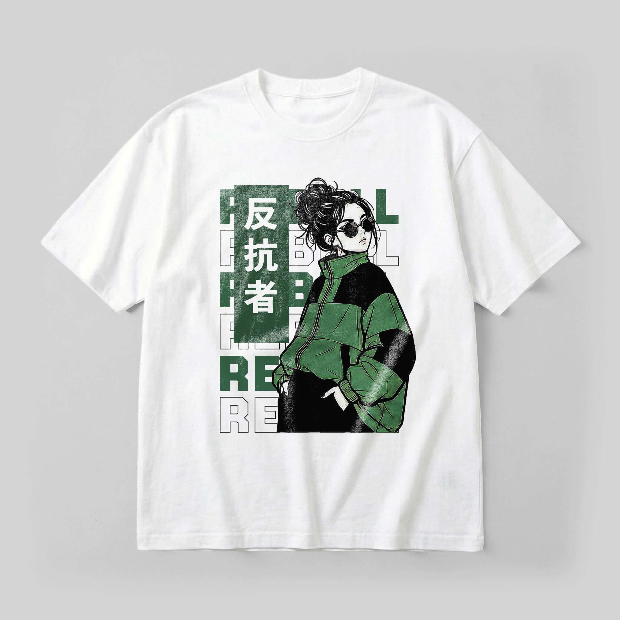 Green Rebell - Oversized Heavy Tee