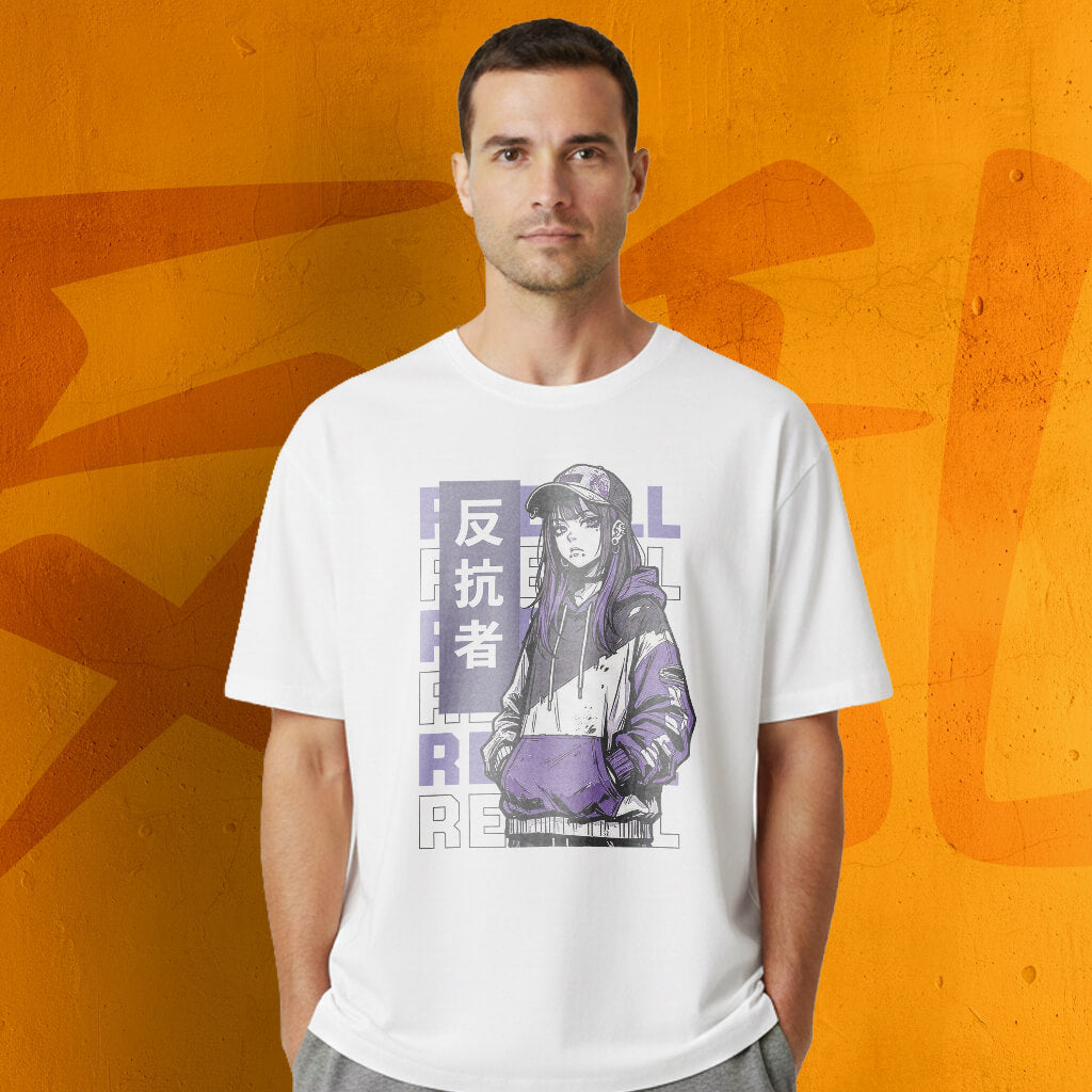 Purple Rebell - Oversized Heavy Tee